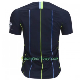 Koszulka Manchester City Wyjazdowe Koszulki Piłkarskie 2018/19 Krótki Rękaw